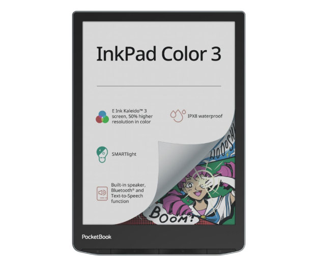 POCKETBOOK 743 InkPad Color 3 (Storme Sea) PB743K3-1-WW - 1265365 - zdjęcie 2